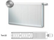 Стальной панельный радиатор Buderus Logatrend VK-Profil тип 22 (300x400x100)